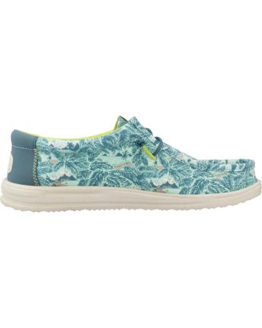 HEY DUDE INFORMALES HOMBRE MODELO WALLY H2O TROPICAL COLOR AZUL BLTRP INFORMALES HOMBRE MODELO WALLY H2O TROPICAL COLOR AZUL BLT