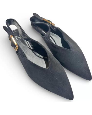 TIMBOS TIMBOS SANDALIA MULE PLANA MUJER NEGRO NEGRO