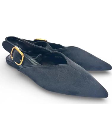 TIMBOS TIMBOS SANDALIA MULE PLANA MUJER NEGRO NEGRO