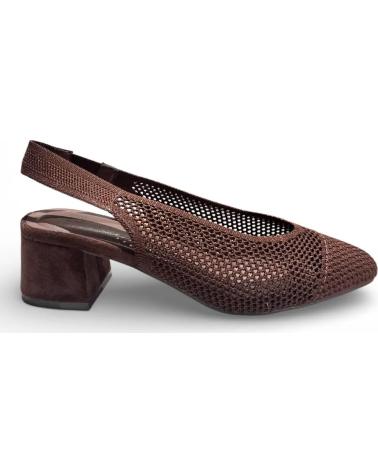 TIMBOS ZAPATOS DE SALÓN DESTALONADOS DE TACÓN BAJO TIMBOS NEGRO