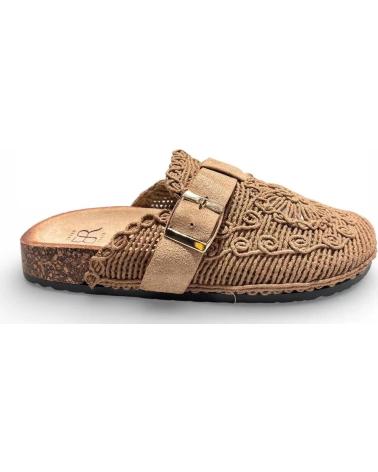 TIMBOS ZUECOS DE MUJER TIMBOS TUPÉ DE CORCHO Y CORREA AJUSTABLE VERDE