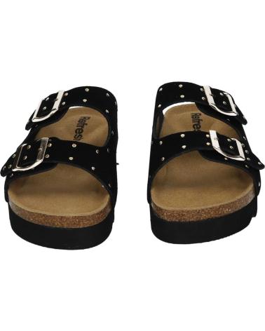 REFRESH SANDALIAS NEGRAS CON TACHUELAS PARA MUJER NEGRO