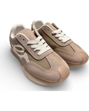 TIMBOS ZAPATILLAS DEPORTIVAS MUJER TAUPE MODELO 132494 VERDE