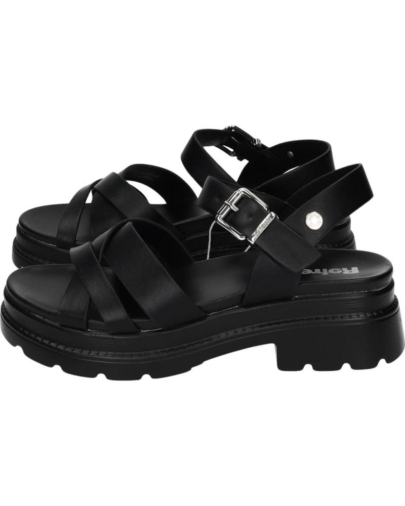 REFRESH SANDALIAS 17515801 EN COLOR PARA MUJER NEGRO