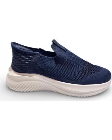 TIMBOS ZAPATILLAS DEPORTIVAS MUJER ELÁSTICAS MARINO AZUL