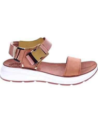 FANTASY SANDALS SANDALIAS DE PLATAFORMA FANTASY SANDALS MODELO LEONA PARA MUJER MARRóN