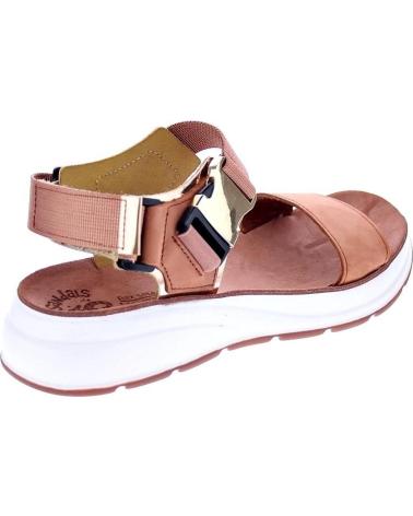 FANTASY SANDALS SANDALIAS DE PLATAFORMA FANTASY SANDALS MODELO LEONA PARA MUJER MARRóN