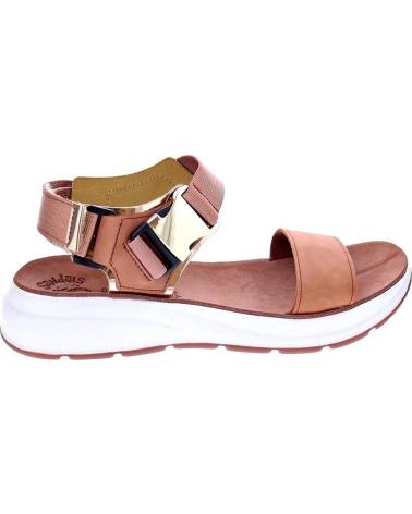 FANTASY SANDALS SANDALIAS DE PLATAFORMA FANTASY SANDALS MODELO LEONA PARA MUJER MARRóN