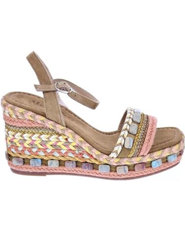 ALMA EN PENA SANDALIAS DE CUÑA ALMA EN PENA V22181 AZUL AZUL