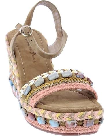 ALMA EN PENA SANDALIAS DE CUÑA ALMA EN PENA V22181 AZUL AZUL