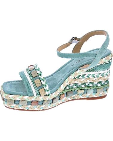 ALMA EN PENA SANDALIAS DE CUÑA ALMA EN PENA V22181 AZUL AZUL