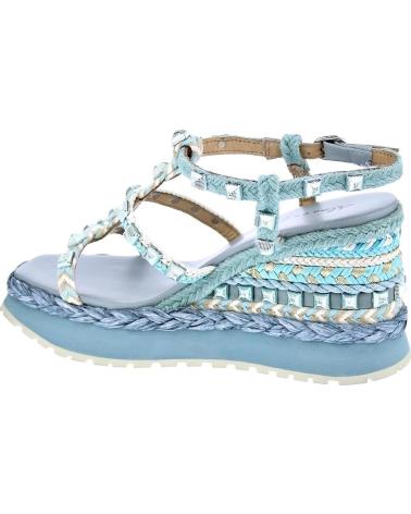 ALMA EN PENA SANDALIAS DE CUÑA ALMA EN PENA V22206 PARA MUJER AZUL