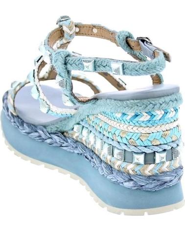 ALMA EN PENA SANDALIAS DE CUÑA ALMA EN PENA V22206 PARA MUJER AZUL