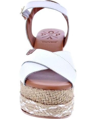 POPA SANDALIAS DE PLATAFORMA POPA PANGLAO MUJER PIEL BLANCA BLANCO