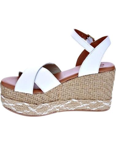 POPA SANDALIAS DE PLATAFORMA POPA PANGLAO MUJER PIEL BLANCA BLANCO