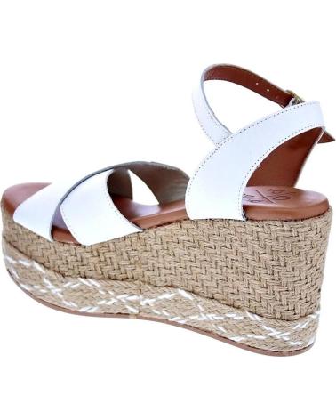 POPA SANDALIAS DE PLATAFORMA POPA PANGLAO MUJER PIEL BLANCA BLANCO