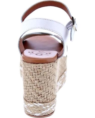 POPA SANDALIAS DE PLATAFORMA POPA PANGLAO MUJER PIEL BLANCA BLANCO