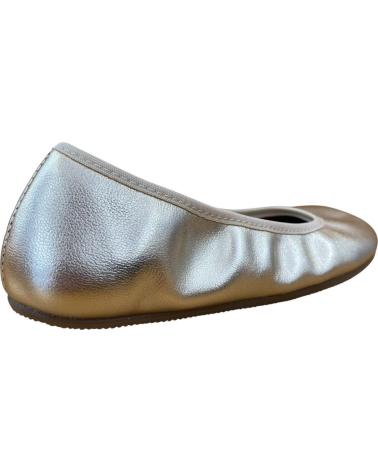 CRIOS BAILARINAS DORADAS METALIZADAS CON CORDÓN AJUSTABLE GOLD