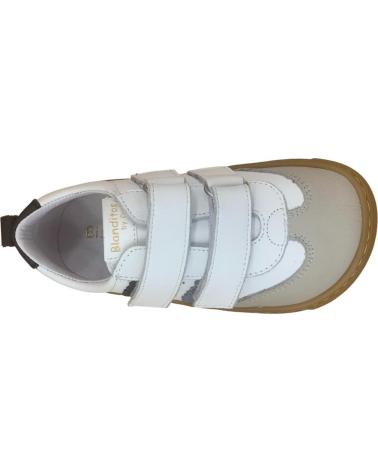 CRIOS ZAPATILLAS DEPORTIVAS BLANCAS CON VELCRO PARA NIÑO BLANCO