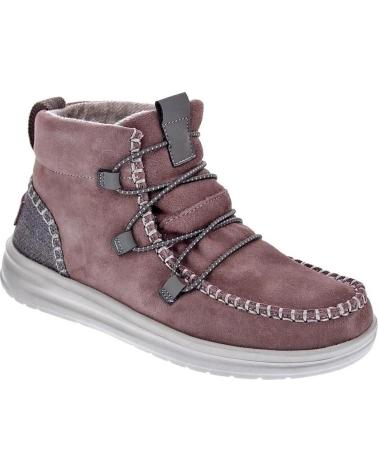 HEY DUDE BOTINES HEY DUDE ELOISE SUEDE MUJER ROSA ROSA