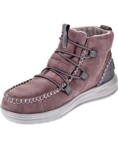 HEY DUDE BOTINES HEY DUDE ELOISE SUEDE MUJER ROSA ROSA