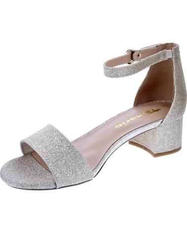 TAMARIS SANDALIAS DE TACÓN BAJO TAMARIS MODELO 28295 PARA MUJER ORO