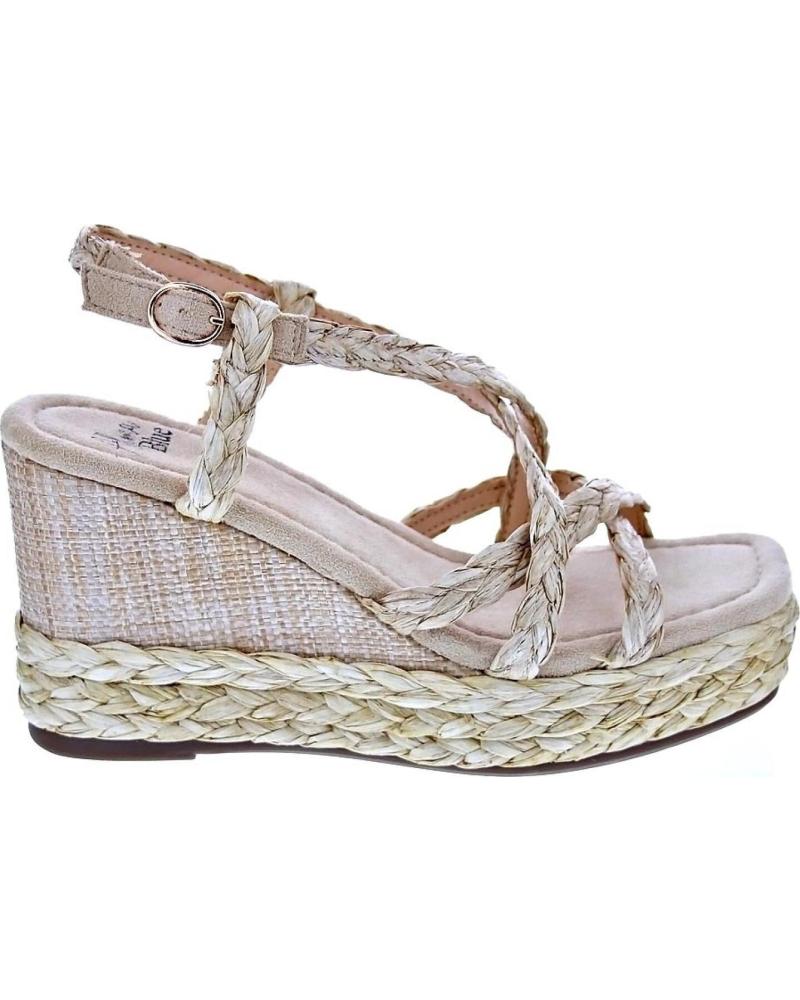 ALMA EN PENA SANDALIAS DE CUÑA ALMA EN PENA V23BL4010 PARA MUJER BEIGE