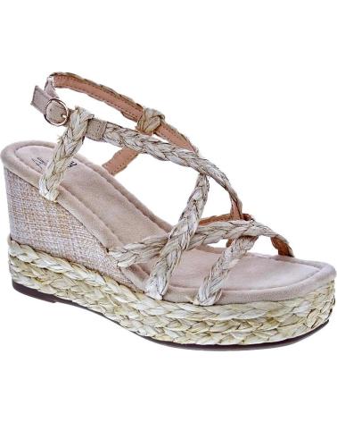 ALMA EN PENA SANDALIAS DE CUÑA ALMA EN PENA V23BL4010 PARA MUJER BEIGE