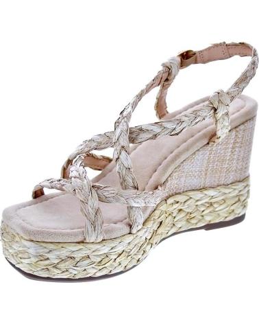 ALMA EN PENA SANDALIAS DE CUÑA ALMA EN PENA V23BL4010 PARA MUJER BEIGE