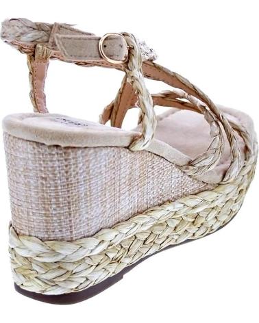 ALMA EN PENA SANDALIAS DE CUÑA ALMA EN PENA V23BL4010 PARA MUJER BEIGE