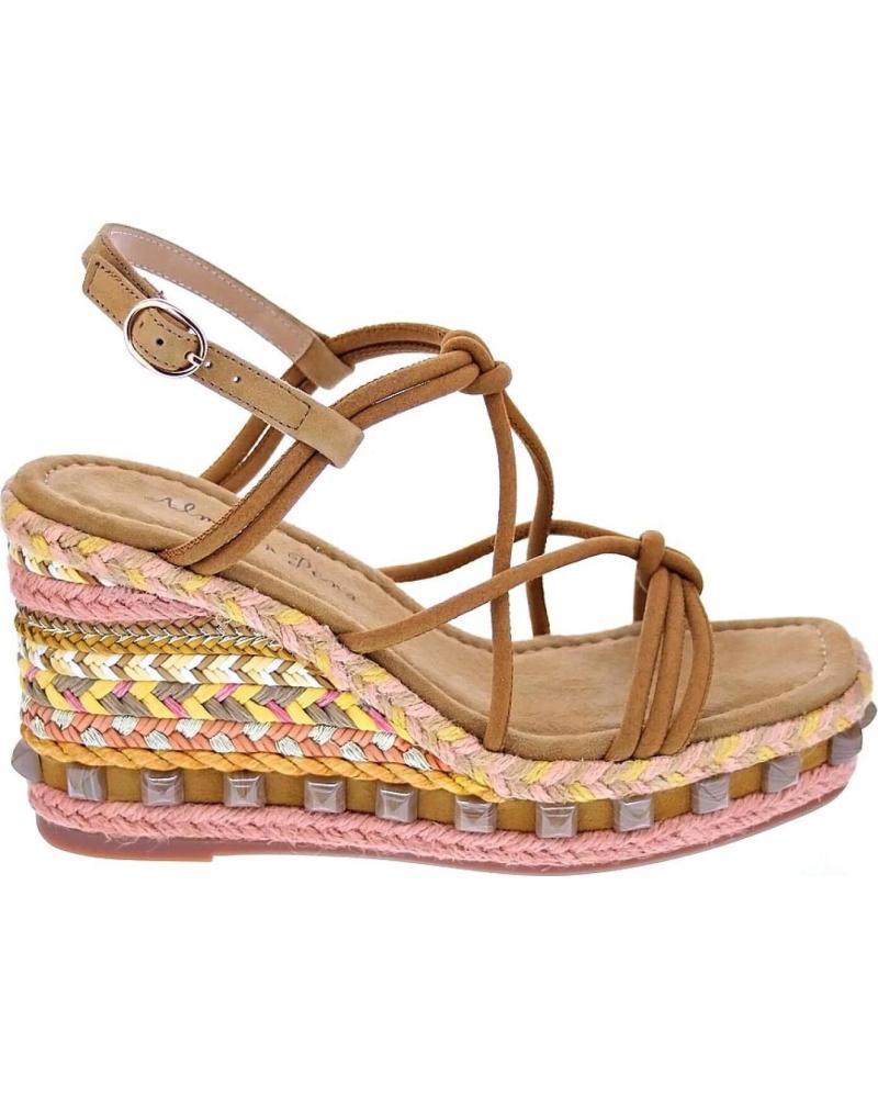 ALMA EN PENA SANDALIAS DE CUÑA ALMA EN PENA V23452 PARA MUJER EN MARRÓN MARRóN