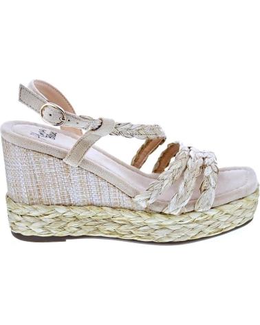 ALMA EN PENA SANDALIAS CUÑA MUJER V23BL4011 BEIGE BEIGE