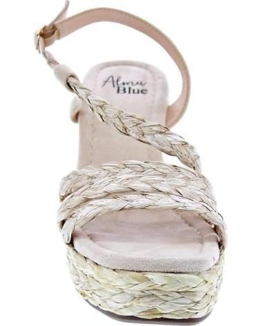 ALMA EN PENA SANDALIAS CUÑA MUJER V23BL4011 BEIGE BEIGE