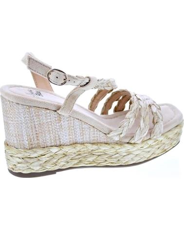 ALMA EN PENA SANDALIAS CUÑA MUJER V23BL4011 BEIGE BEIGE