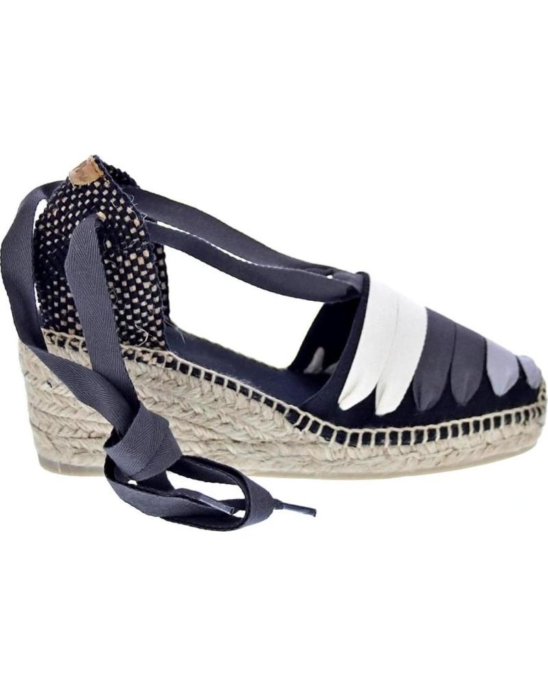 TONI PONS ALPARGATAS DE CUÑA TONI PONS VIOLA PARA MUJER NEGRO