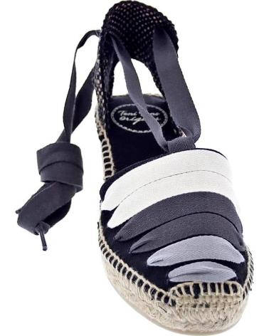 TONI PONS ALPARGATAS DE CUÑA TONI PONS VIOLA PARA MUJER NEGRO