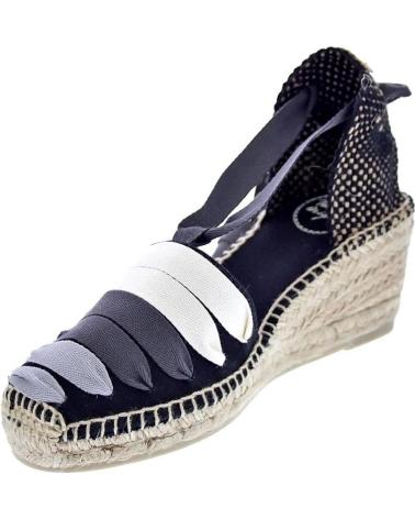 TONI PONS ALPARGATAS DE CUÑA TONI PONS VIOLA PARA MUJER NEGRO