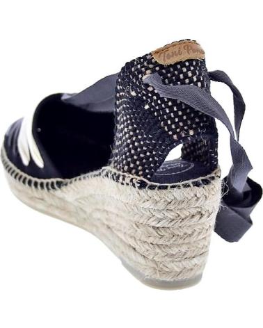 TONI PONS ALPARGATAS DE CUÑA TONI PONS VIOLA PARA MUJER NEGRO