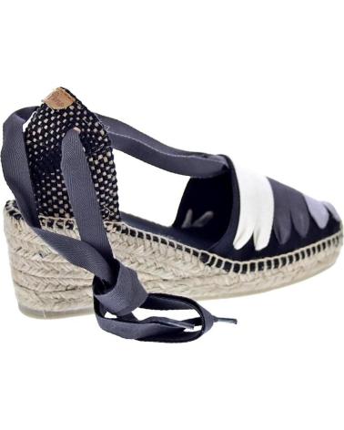 TONI PONS ALPARGATAS DE CUÑA TONI PONS VIOLA PARA MUJER NEGRO
