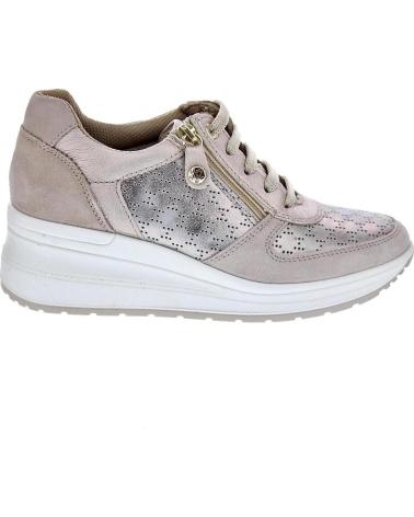 IMAC ZAPATOS ZAPATOS MUJER ZAPATILLAS BAJAS MODELO 555740 ORO