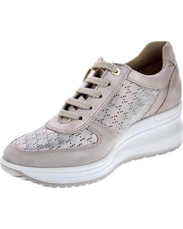 IMAC ZAPATOS ZAPATOS MUJER ZAPATILLAS BAJAS MODELO 555740 ORO