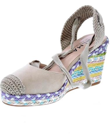 ALMA EN PENA ZAPATOS ZAPATOS MUJER ALPARGATAS MODELO V24AB2138 BEIGE