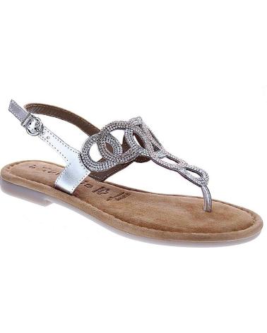 TAMARIS ZAPATOS ZAPATOS MUJER SANDALIAS MODELO 28125 PLATA
