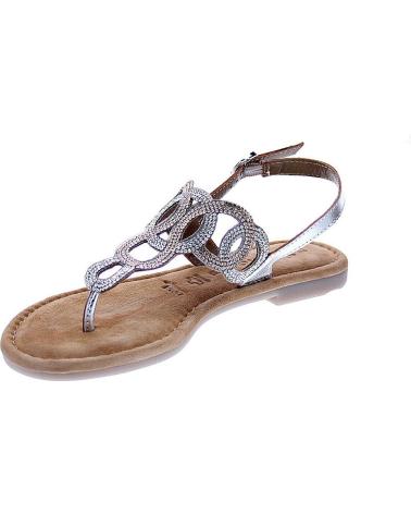 TAMARIS ZAPATOS ZAPATOS MUJER SANDALIAS MODELO 28125 PLATA