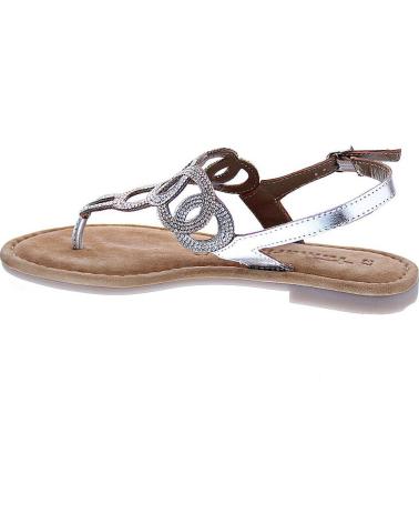 TAMARIS ZAPATOS ZAPATOS MUJER SANDALIAS MODELO 28125 PLATA