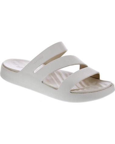 CROCS ZAPATOS ZAPATOS MUJER CHANCLAS MODELO GETAWAY BLANCO