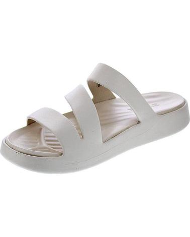 CROCS ZAPATOS ZAPATOS MUJER CHANCLAS MODELO GETAWAY BLANCO