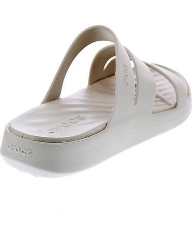 CROCS ZAPATOS ZAPATOS MUJER CHANCLAS MODELO GETAWAY BLANCO
