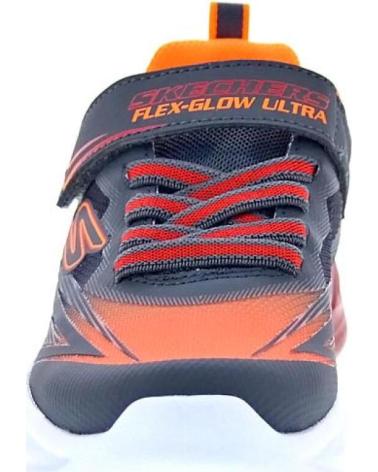 SKECHERS ZAPATOS ZAPATOS NINO ZAPATILLAS MODELO FLEX GLOW COLOR GRIS