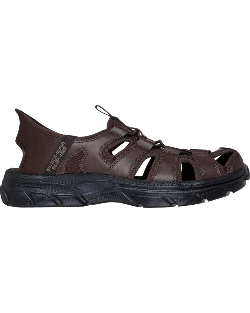 SKECHERS SANDALIAS SKECHERS 205182 CHOC PARA HOMBRE MARRON